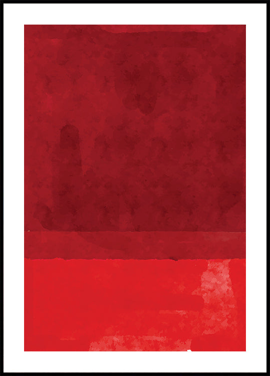 Minimales Aquarell #2 Poster