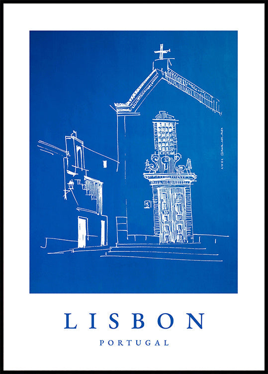 Portugal Blues: Lissabon Poster