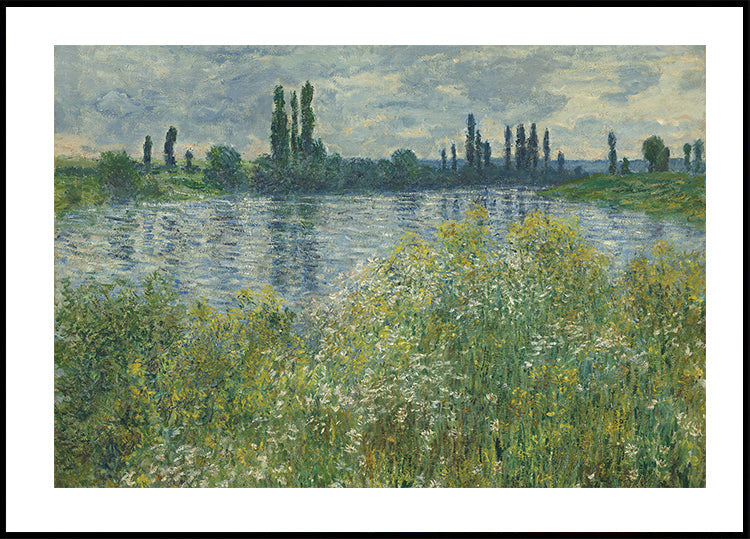 Ufer der Seine von Claude Monet Poster - Posterbox.dk
