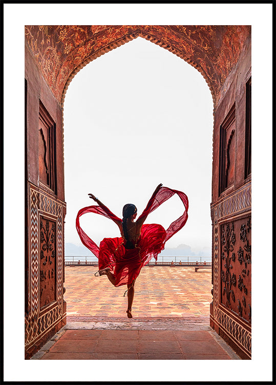 Taj Mahals Herzplakat