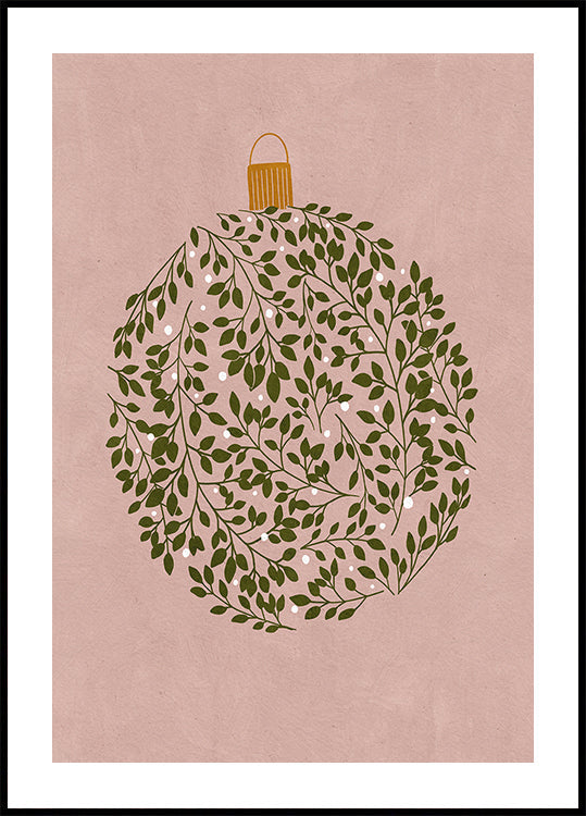 Rundes Ornament-Poster