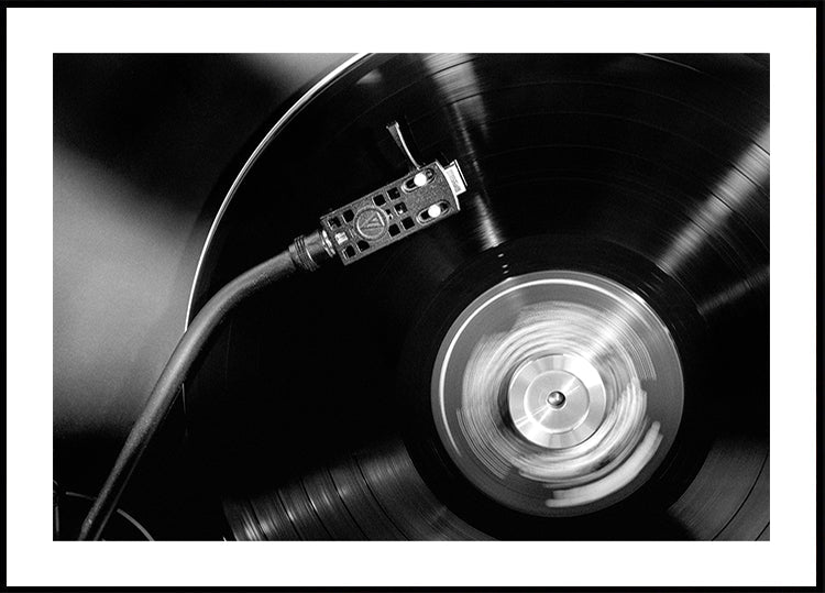 Vinyl-Spieler-Poster