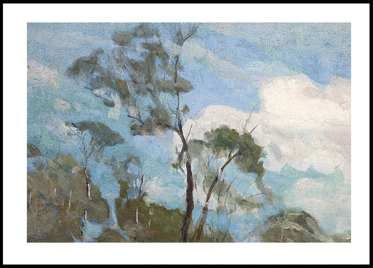 Céu De Teresópolis von Eliseu Visconti Poster - Posterbox.dk