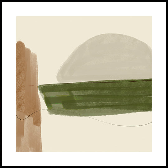 Minimales Herbstposter