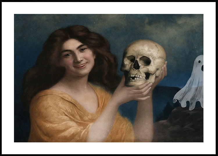 Halloween-Gemälde-Collagen-Poster