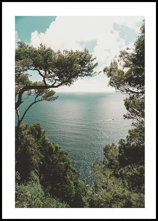 Blick auf das Mittelmeer Poster - Posterbox.dk
