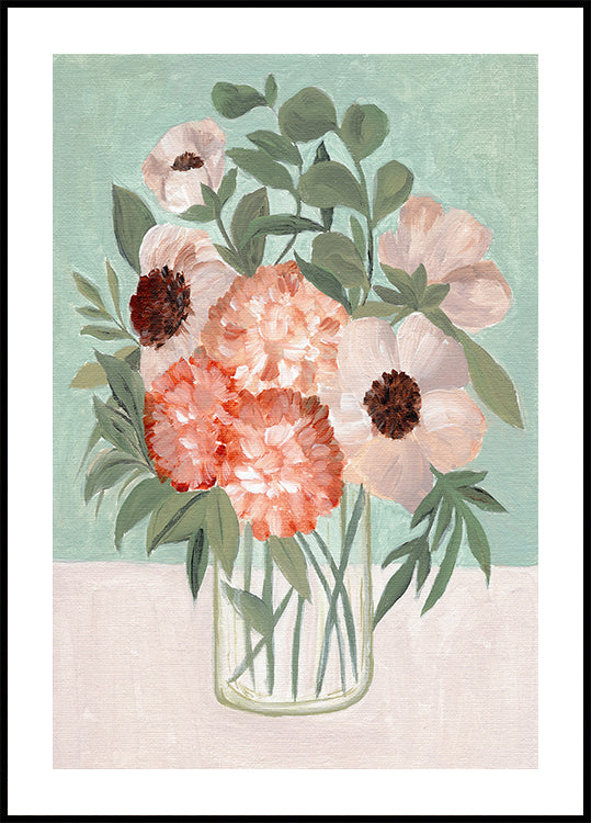 Gartenschönheiten-Poster