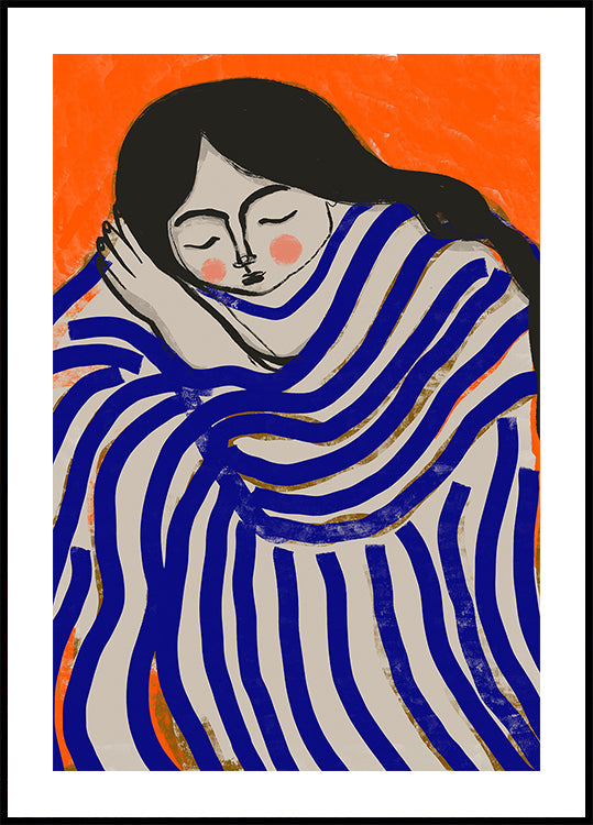 Ruhendes Schönheitsplakat