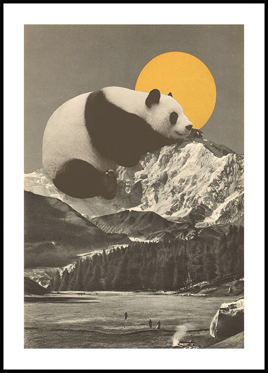 Riesenpanda-Nickerchen-Poster