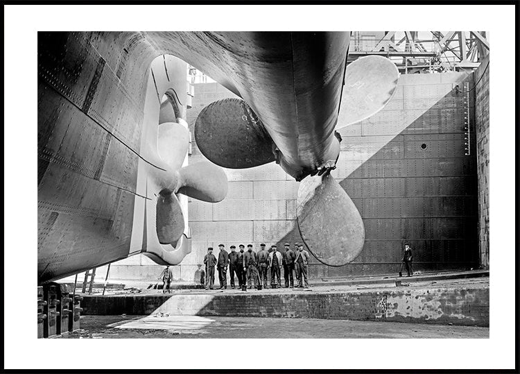 Titanic-Ruder-Poster - Posterbox.dk