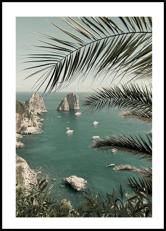 Blick auf das Mittelmeer Poster - Posterbox.dk
