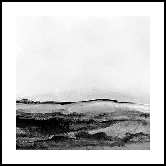 Poster „Mono-Landschaft Nr. 1“.