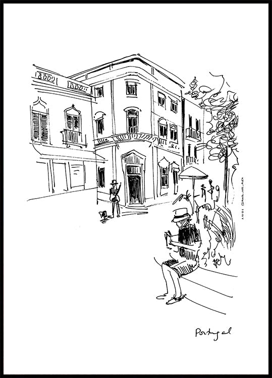 Zeit nehmen in Portugal Poster