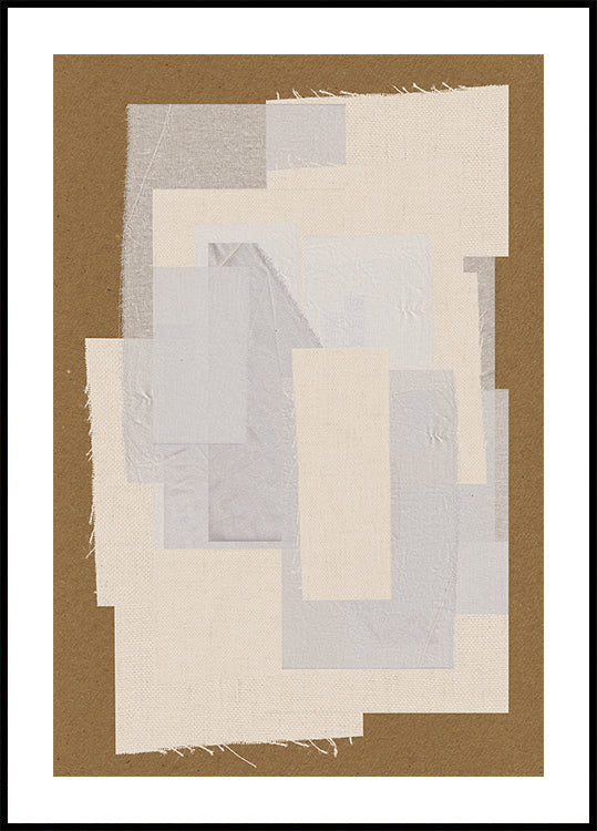 Mehrschichtiges Einfachheitsposter