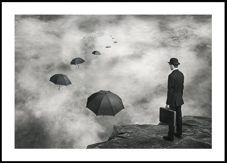 Die weniger befahrene Straße