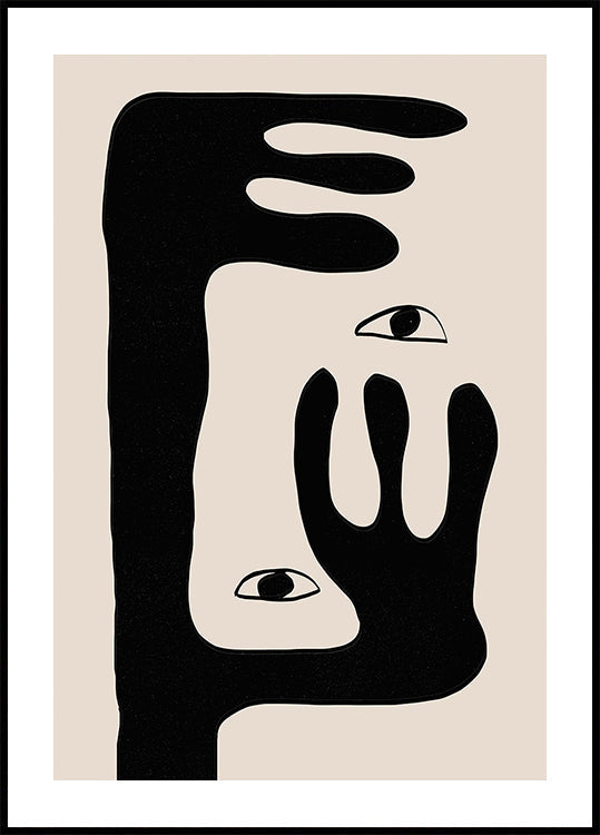 Surreales Blickplakat