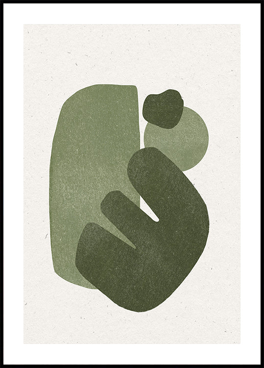 Abstraktes Harmonie-Poster