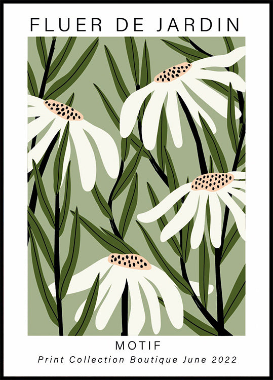 Fleur De Jardin Poster - Posterbox.dk