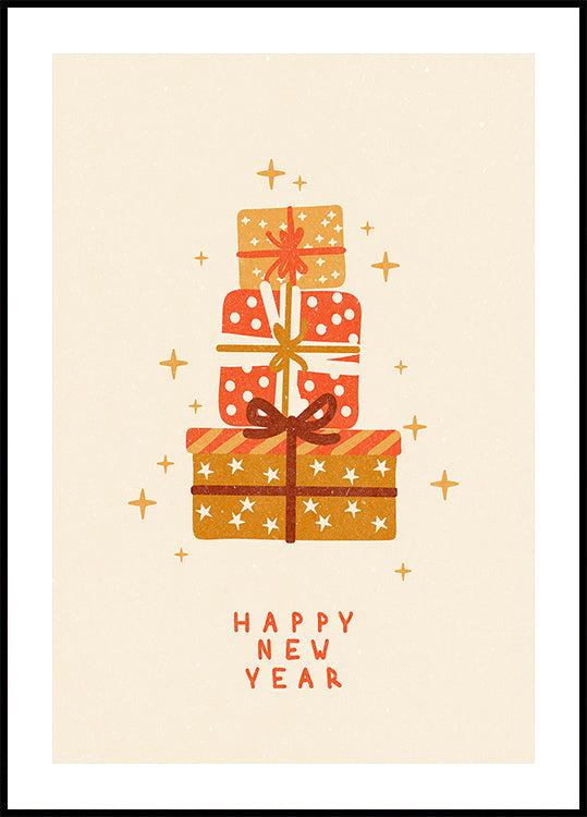 Berg der Geschenke Poster