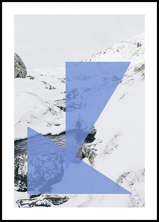 Geometrisches Serenity-Poster