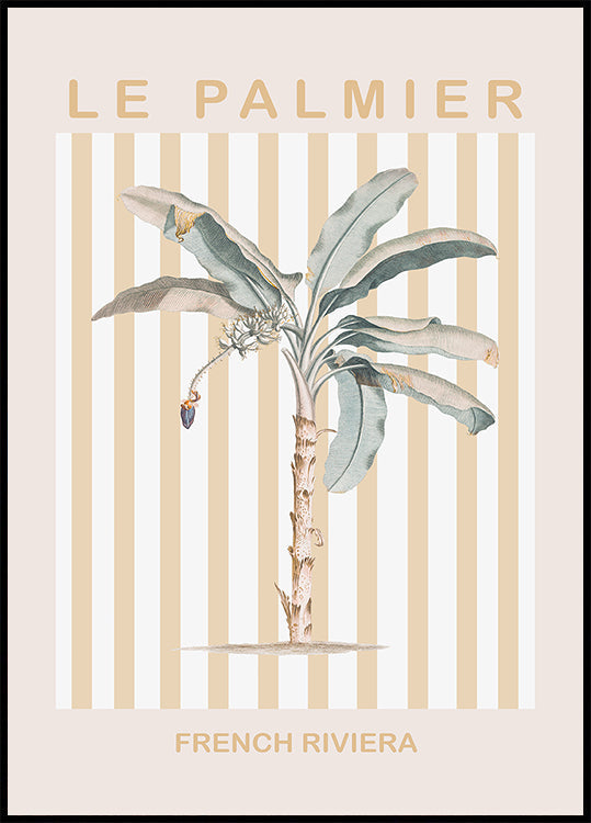 Riviera-Pflaumenbaum-Poster