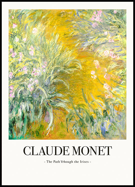 Der Weg durch die Schwertlilien Poster