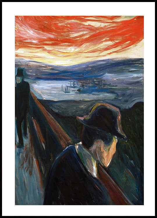 Despair von Edvard Munch Poster - Posterbox.dk