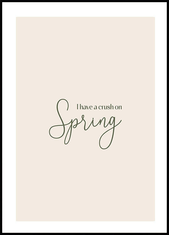 Frühlingsposter - Posterbox.no