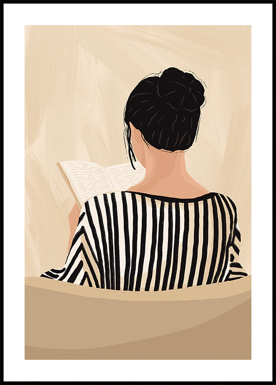 Gemütliches Leseposter