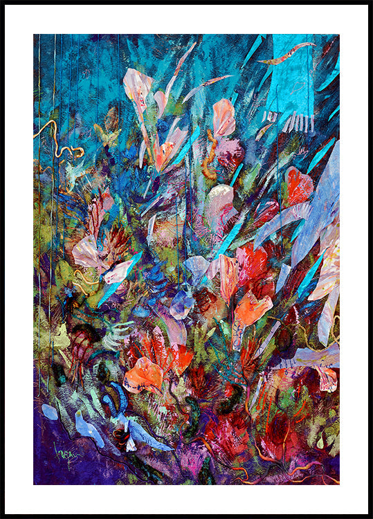 Ausbruch blühenden Lichts