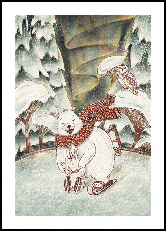 Poster „Kreaturen des Nordens“.