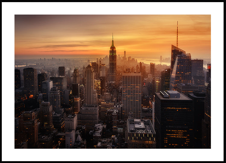 Manhattan & Light-Poster