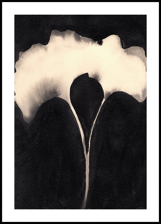 Gingko-Blätter-Paar im Poster