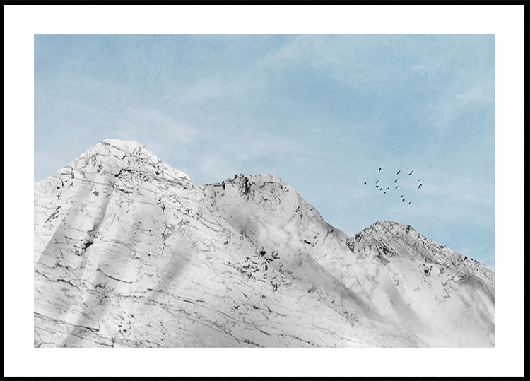 Marmorlandschaft 06 Poster