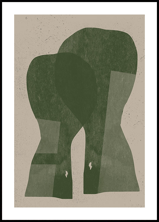 Gedämpfte Silhouetten