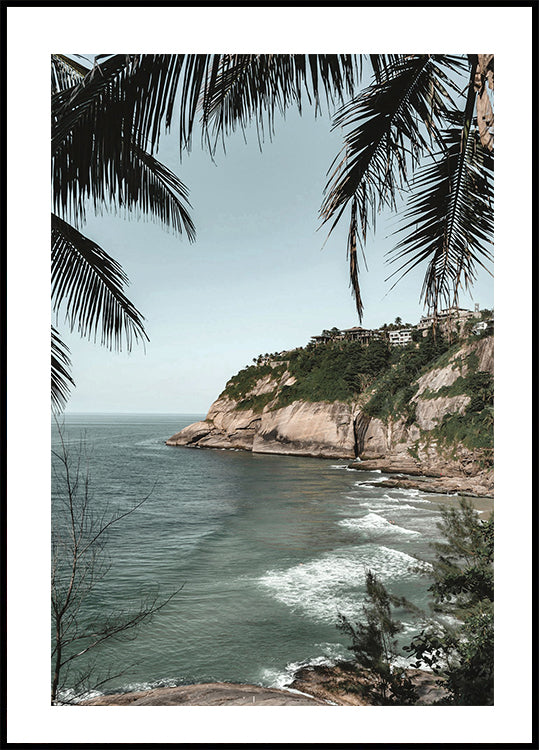 Zwischen Palmblättern Poster - Posterbox.dk