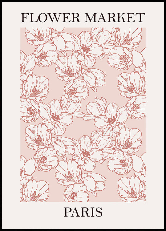 Blumenmarkt-Poster - Posterbox.dk