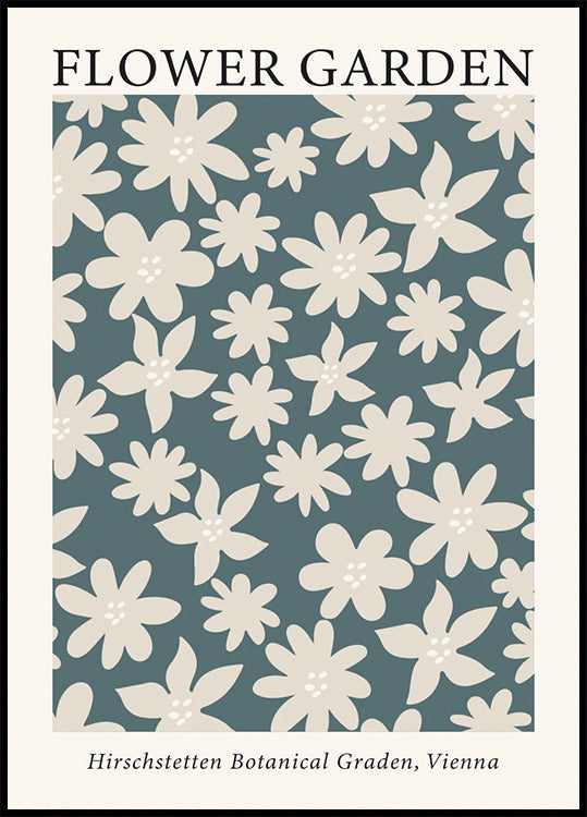 Blumengarten Wien Poster - Posterbox.dk