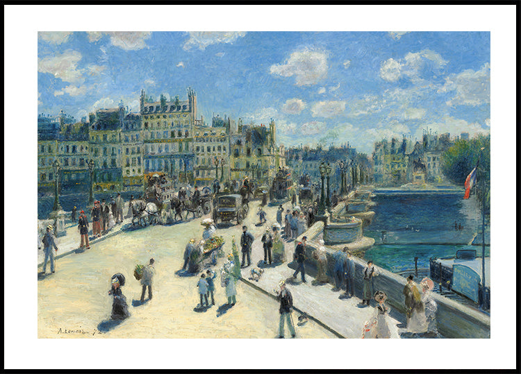 Pont Neuf von Auguste Renoir Poster - Posterbox.dk