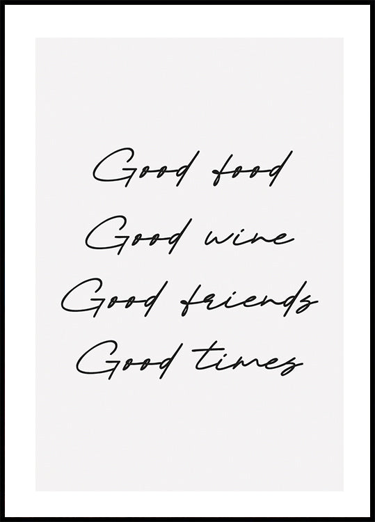 Gutes Poster - Posterbox.dk