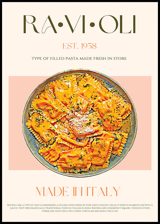 Ravioli-Delight-Poster
