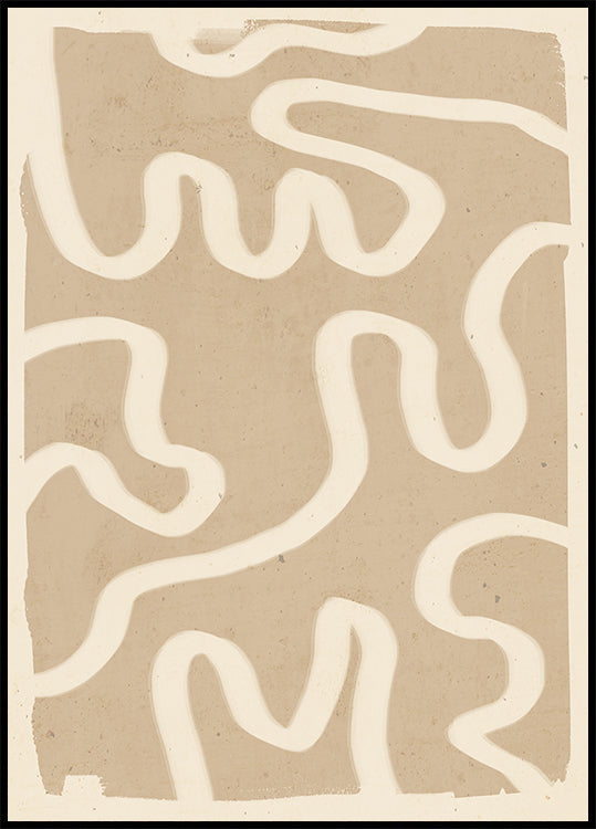 Abstraktes Minimal 65 Poster