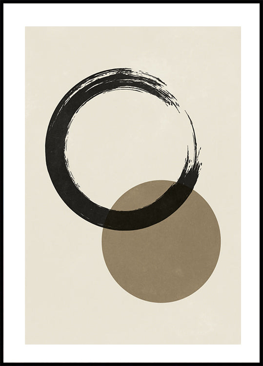 Layered Abstract No. 1 Poster - Posterbox.dk