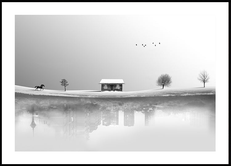 Poster mit endlosem Anfang