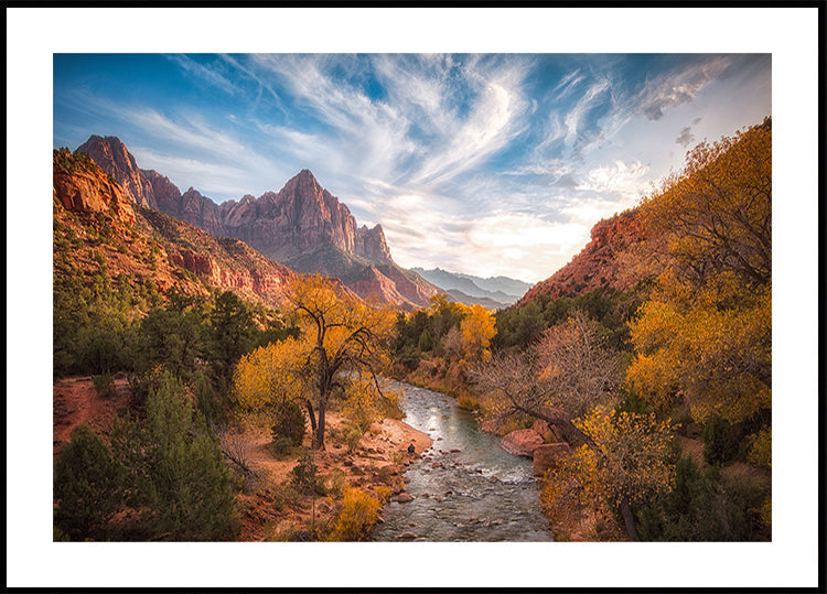 Wächter-Sonnenuntergang-Poster