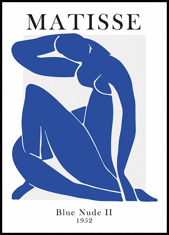 Matisse Blue Nude II Poster - Posterbox.dk