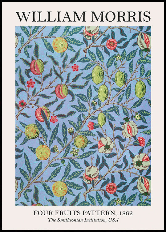 William Morris Four Fruits Poster - Posterbox.dk