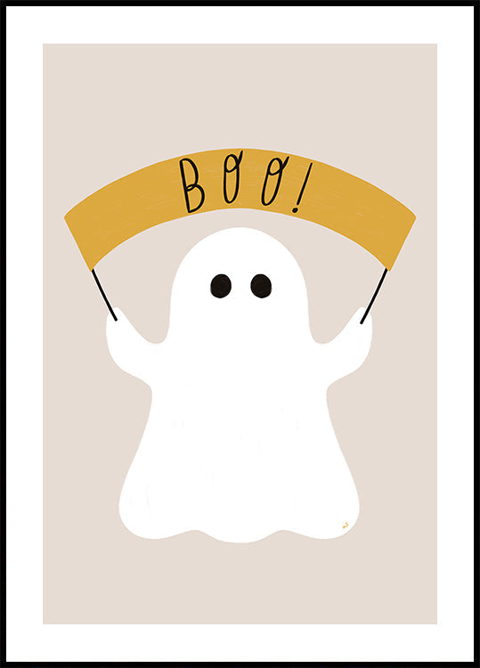 Ghost Boo Poster