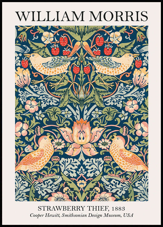 William Morris Erdbeerdieb Poster - Posterbox.dk