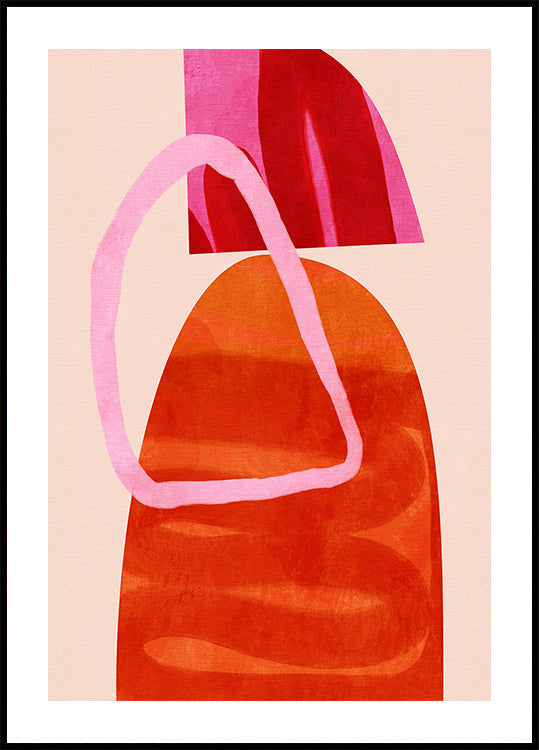 Gemalte Linien, Kopierplakat